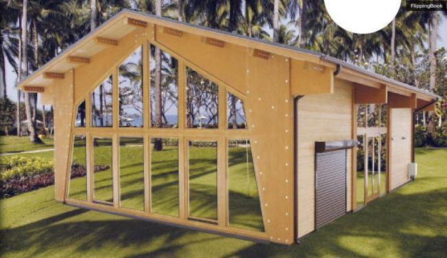Maison-bois-en-kit |Maisons Jeudi en bois massif